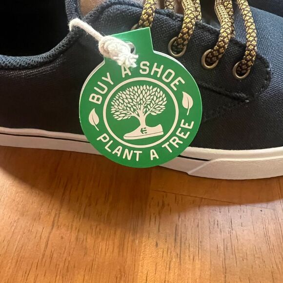 Ethnies Jamison 2 Eco Mens Shoes Size 10 Skater Boat Bellows Tongue Earthy Tree - Picture 3 of 15